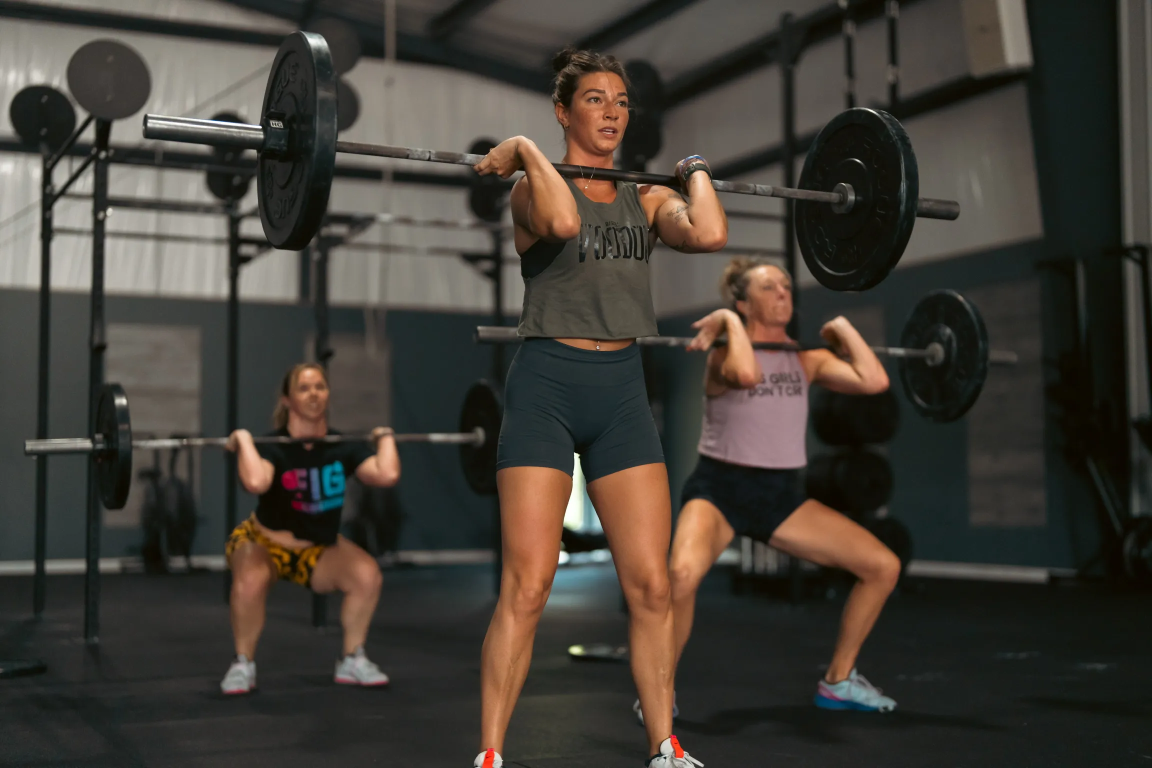 CrossFit Fig members training in Grain Valley near Blue Springs, MO